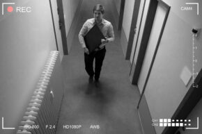 Employee Caught On Security Camera Stealing Computer Monitor