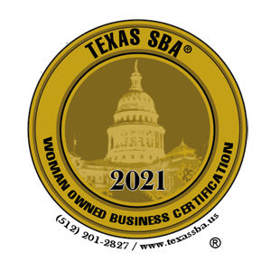 Texas SBA - Woman Owned Seal 2021